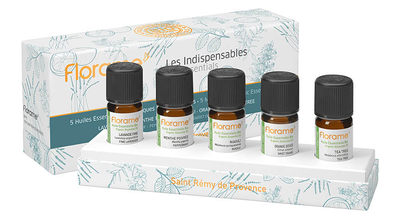 ⇒ Coffret aromathérapie - 6 roll-on aux huiles essentielles & végétales BIO